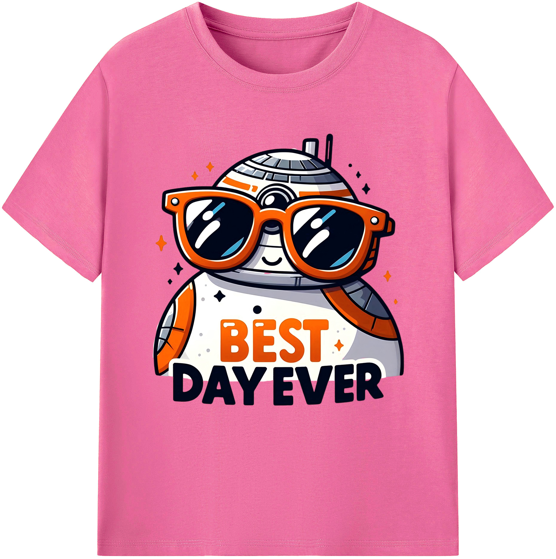 （画像用） スター・ウォーズ Star Wars レディースカジュアルプリントTシャツ（綿100％）